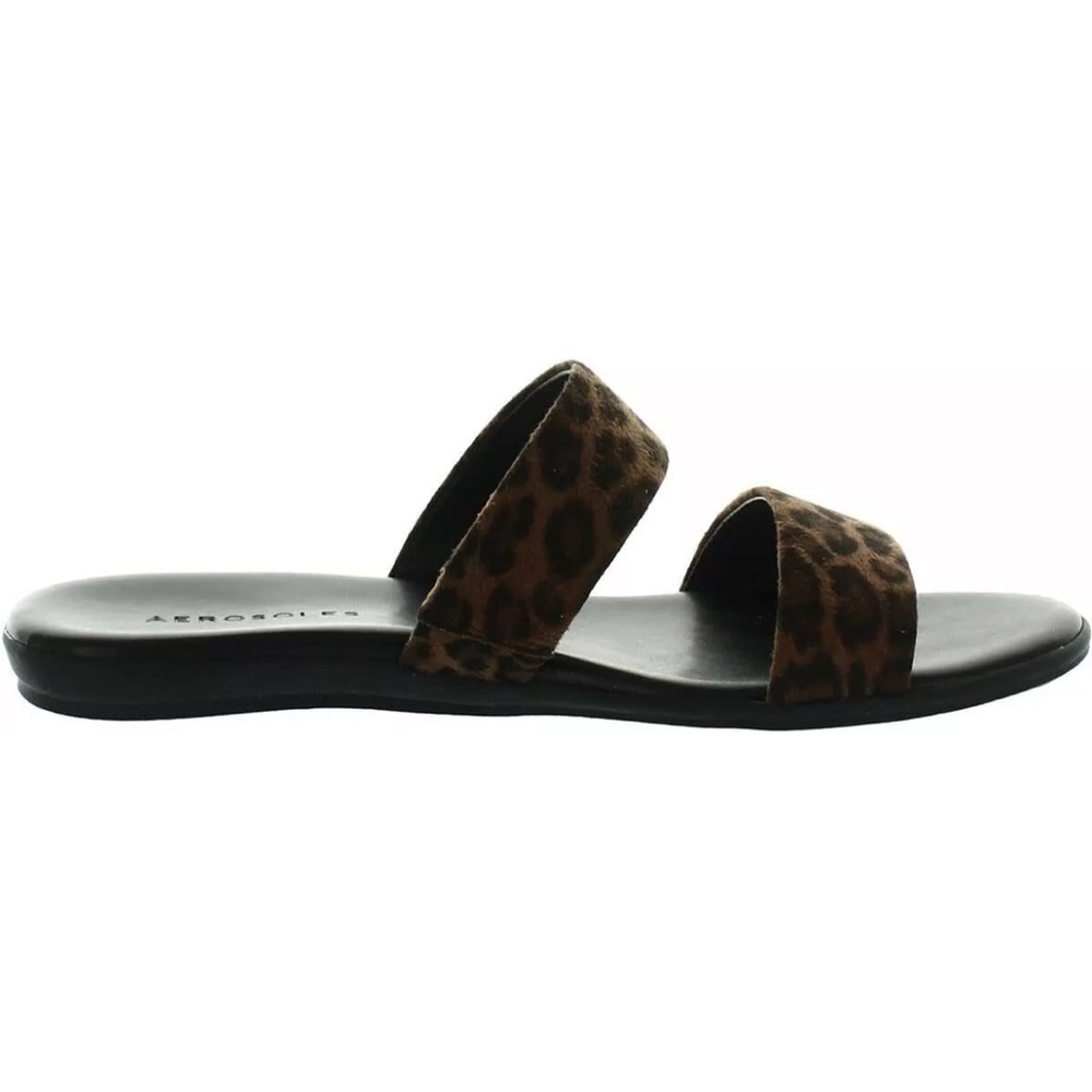 Aerosoles Clovis Leopard Slip Ons Size 8